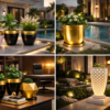Premium Fiberglass Planter Collection