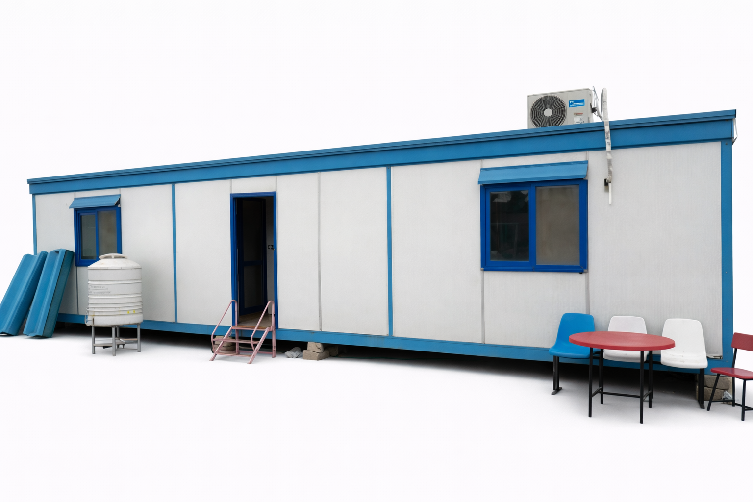 Fiberglass guard kiosk