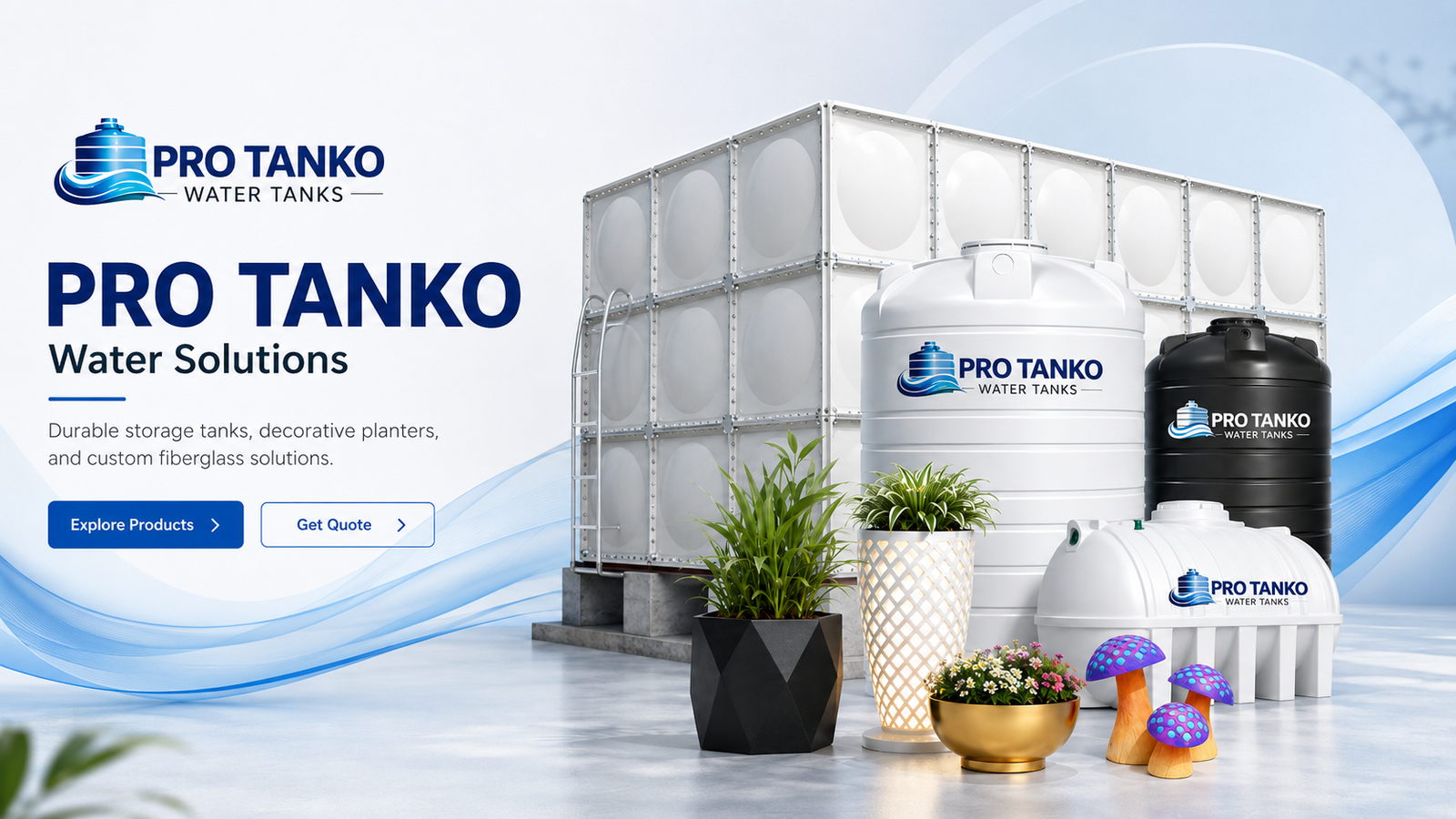 Pro Tanko water and fiberglass solutions