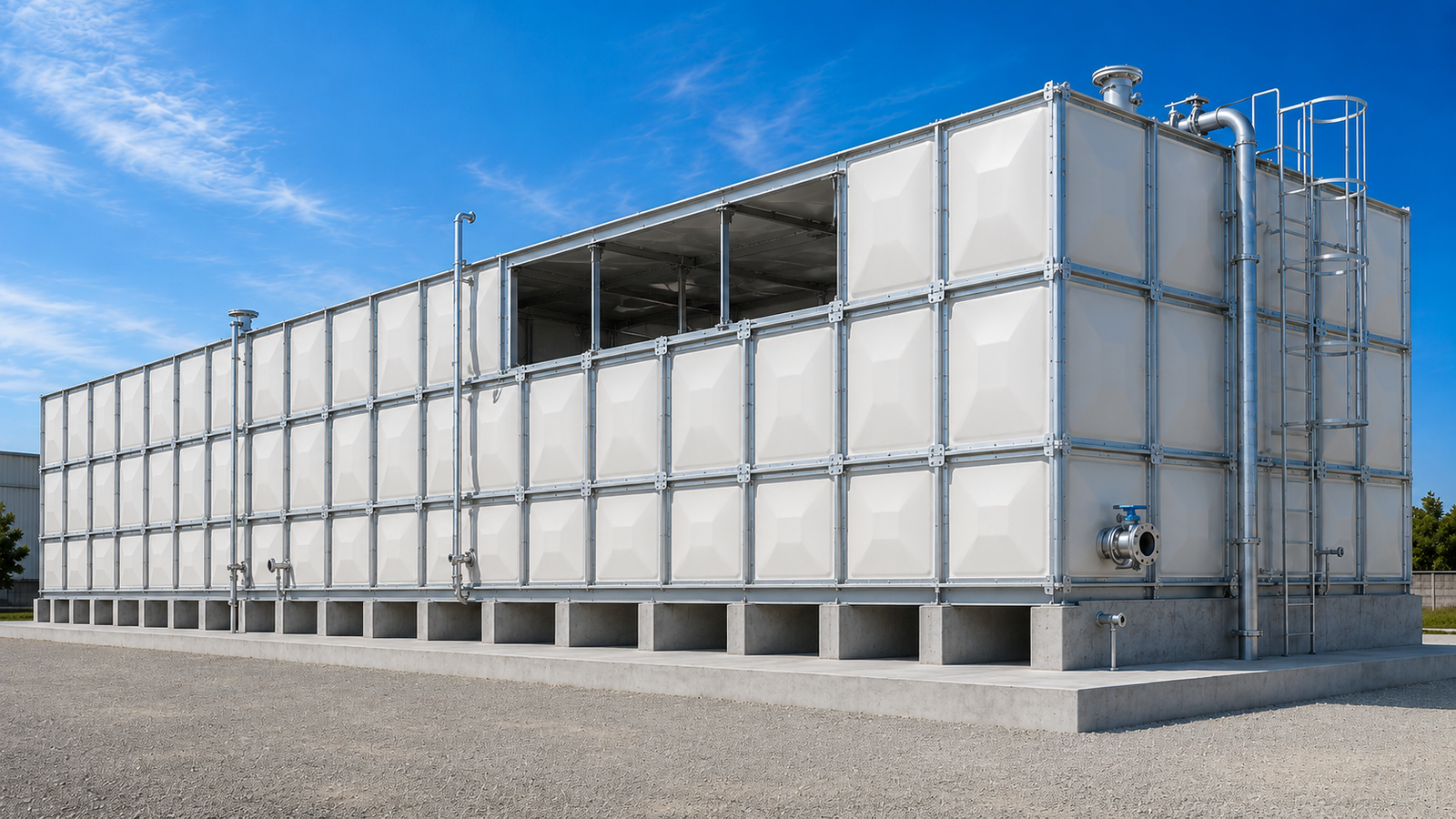 Pro Tanko modular GRP tank
